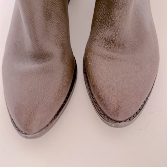 Vince Camuto fawn low heeled ankle boots with studded detail,  US 7, EU37 - Picture 7 of 8